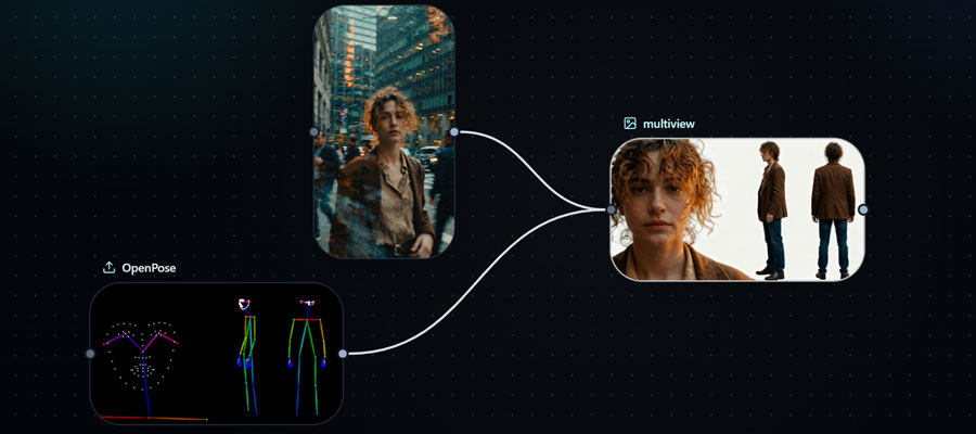 DFCine editing interface