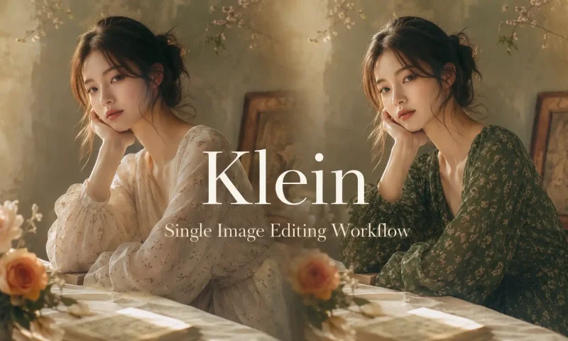 Klein Image Generation & Editing Workflows-DFCine