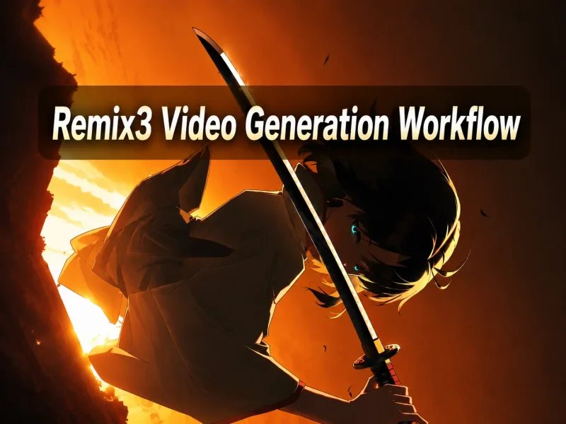 REmix3 video generation workflow-DFCine
